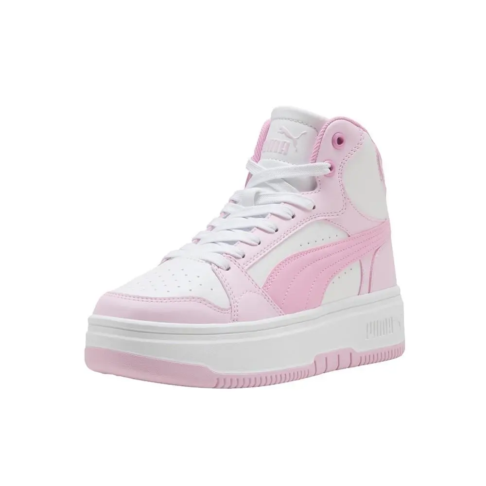 Puma shoes - PUMA Rebound Femme Mid High Top - 40259417 - Pink 8