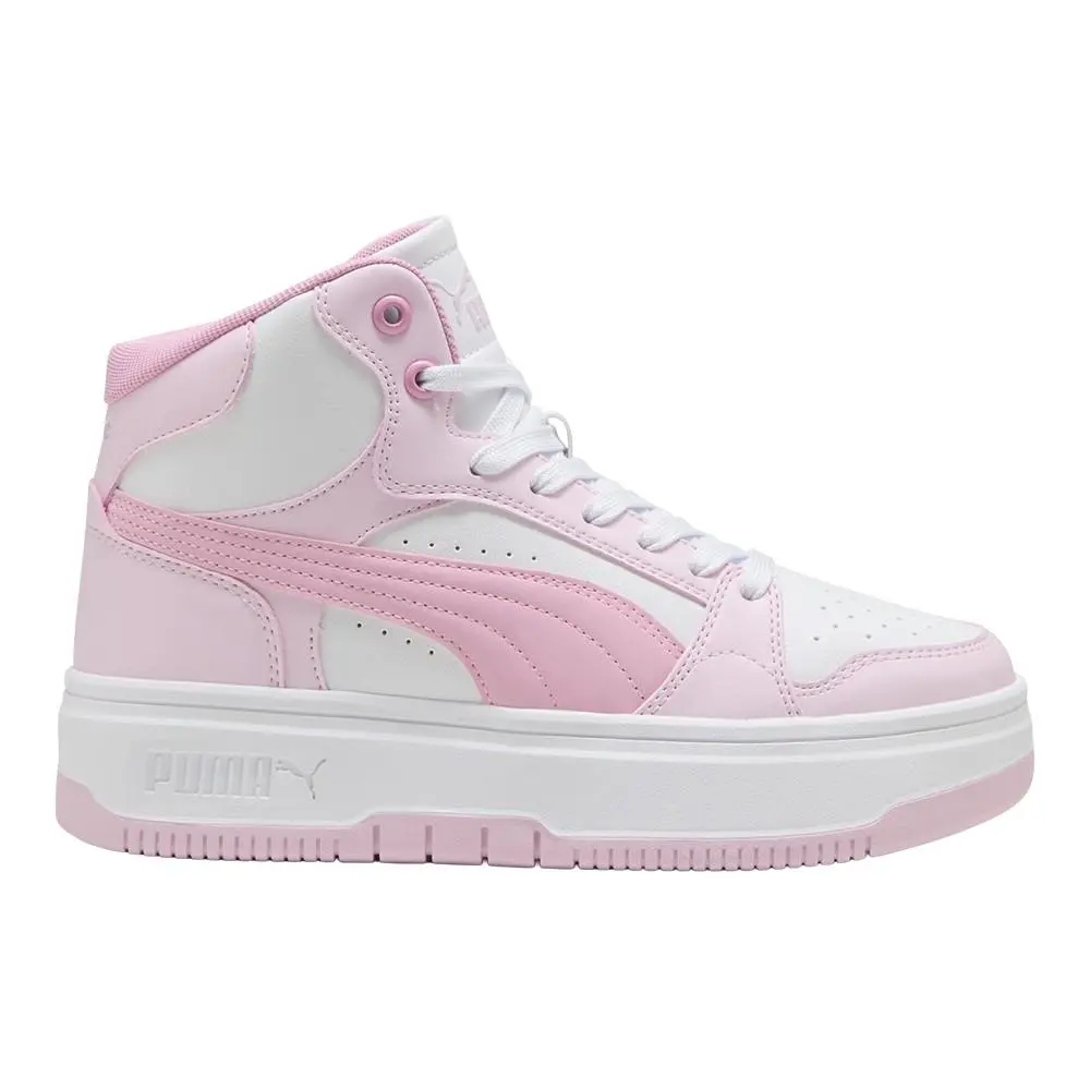 Puma shoes - PUMA Rebound Femme Mid High Top - 40259417 - Pink 7
