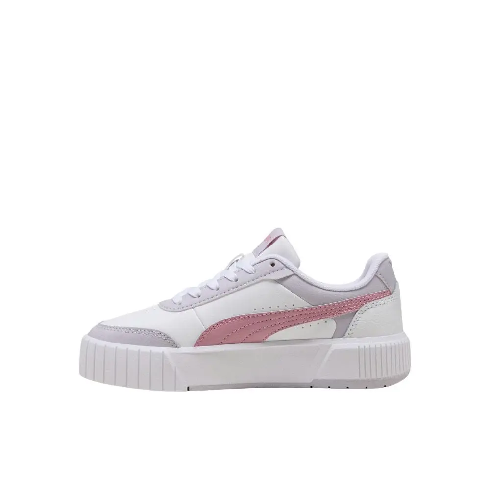 Puma shoes - PUMA Carina Mia Lace Up  Youth - 40374604 - Purple, White 9