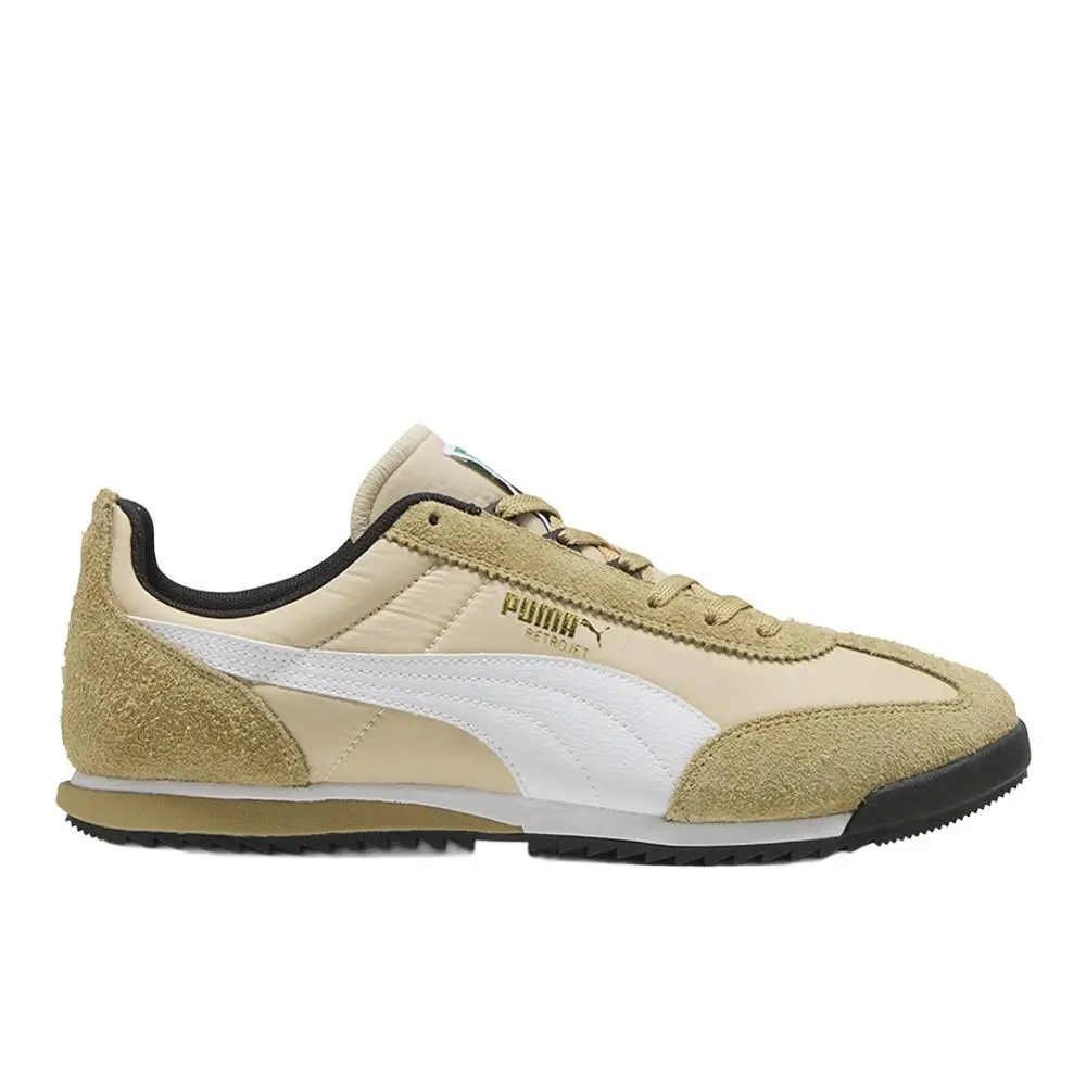 Puma Retrojet Nylon Lace Up Mens Beige Sneakers Casual Shoes 40512003