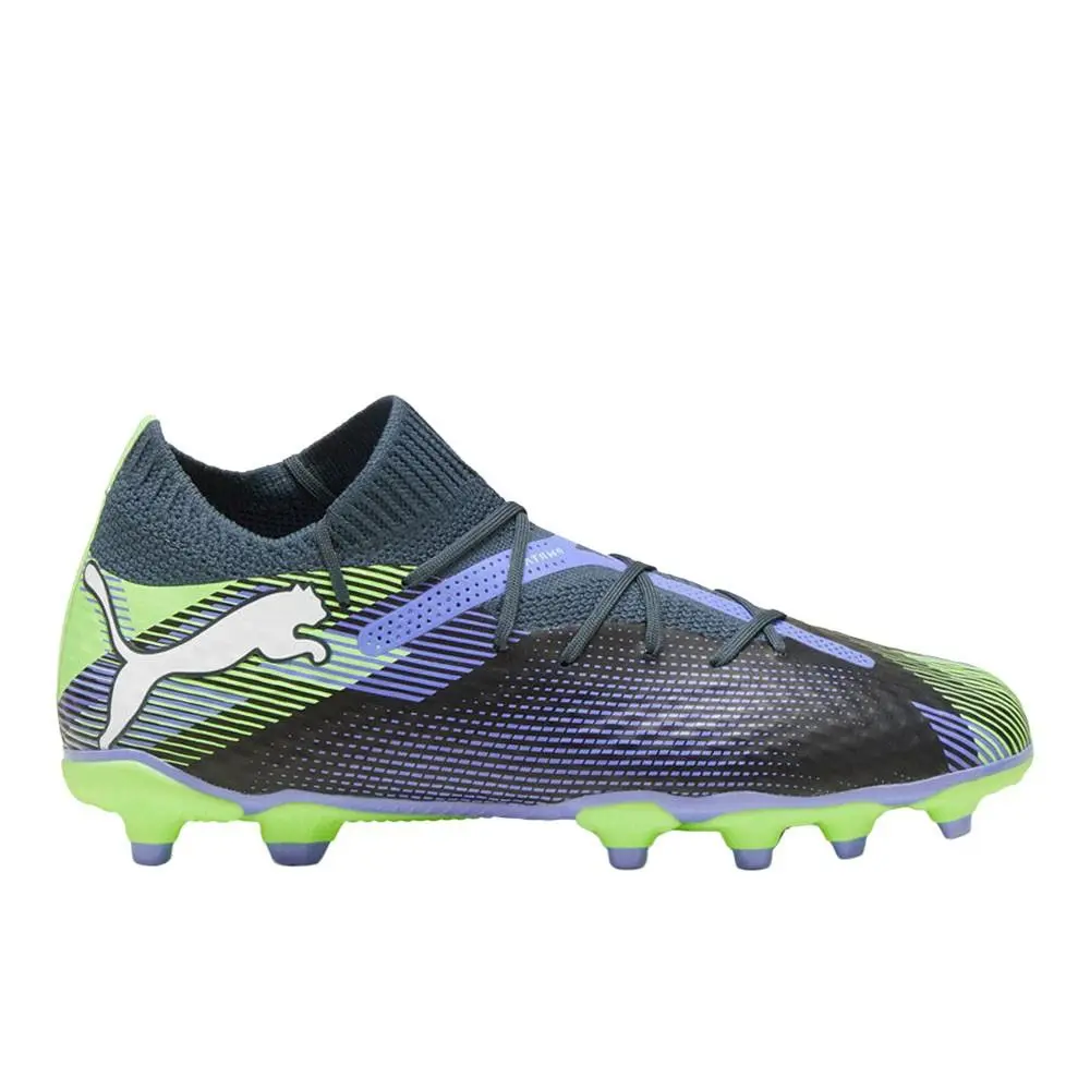 Puma Future 7 Pro Soccer Cleats Youth Boys Blue Green Sneakers Athletic Shoes 1