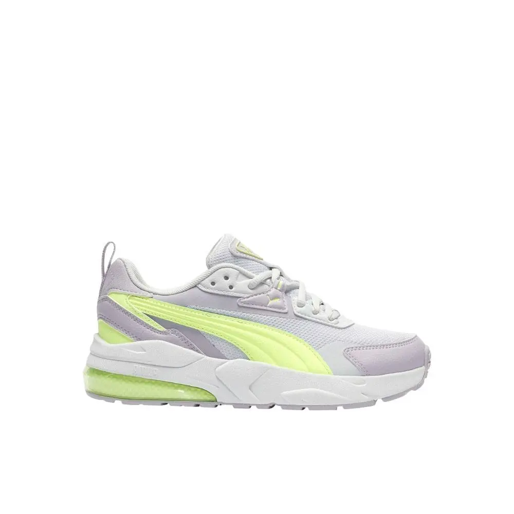 Puma Vis2k Lace Up Youth Girls Grey Sneakers Casual Shoes 39656218