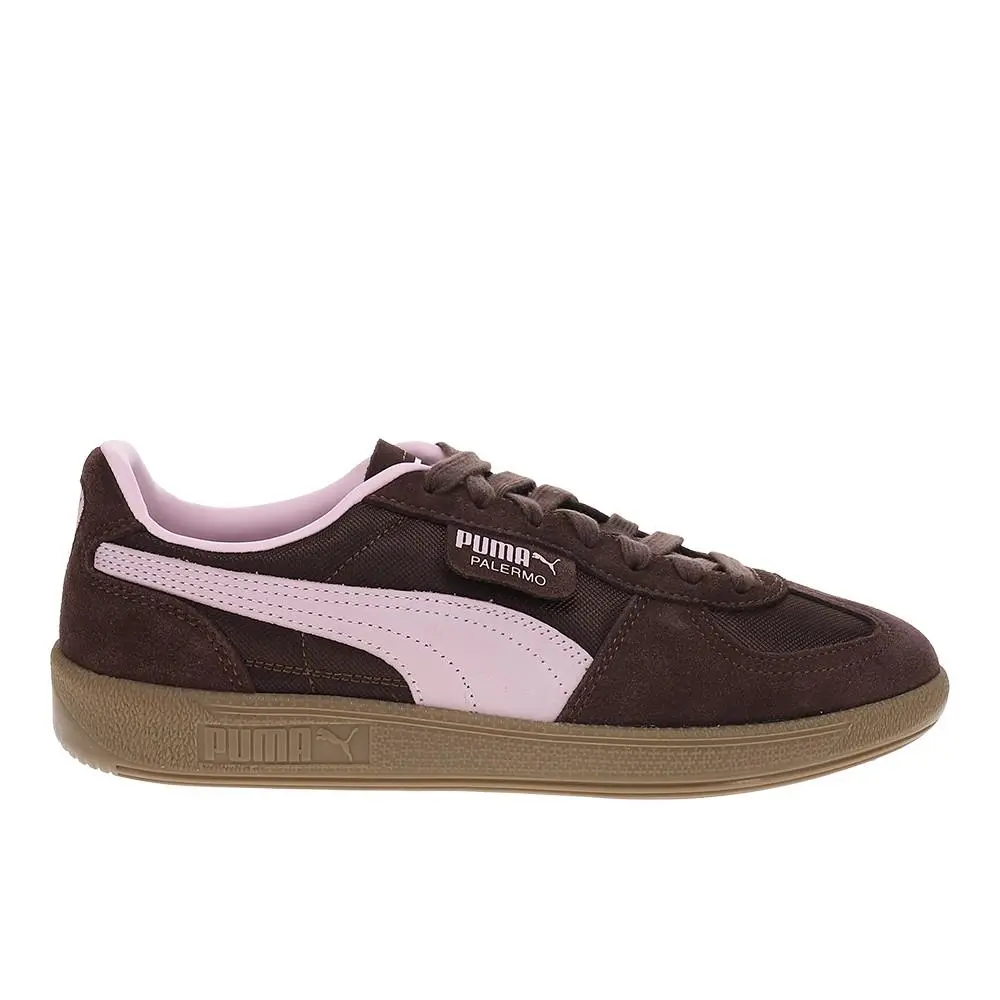 Palermo Vintage Update Lace Up Womens Brown Sneakers Casual Shoes 40746005 by Puma