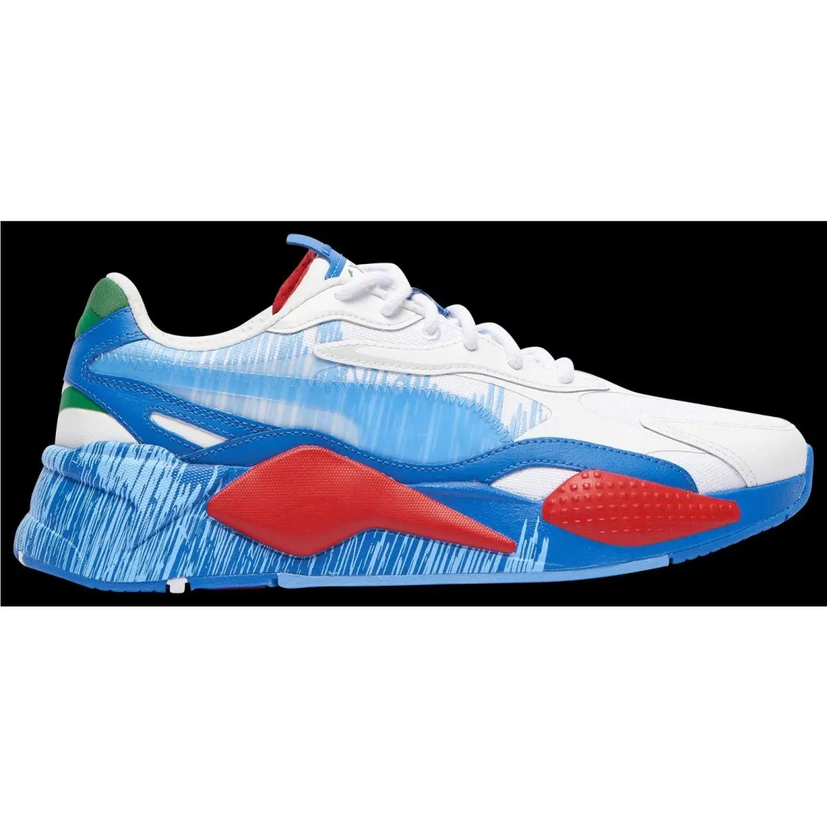 Puma RS-X3 Render Blue White Red 386901-02 Mens Shoes