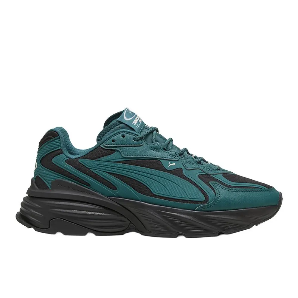 Fade Nitro Ripstop Lace Up Mens Green Sneakers Casual Shoes 40722502 by Puma