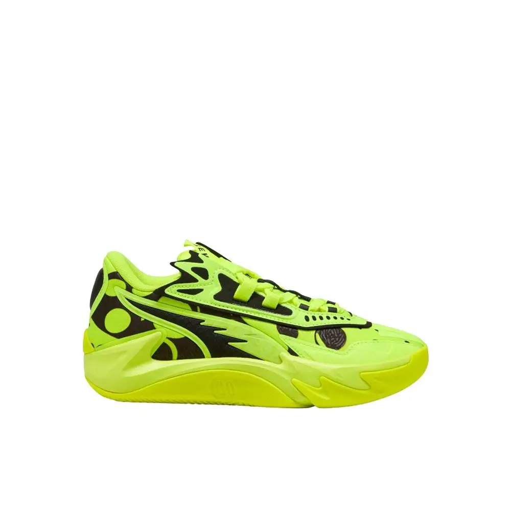 Scoot Zeros Ii Basketball Youth Boys Yellow Sneakers Athletic Shoes 312230 by Puma
