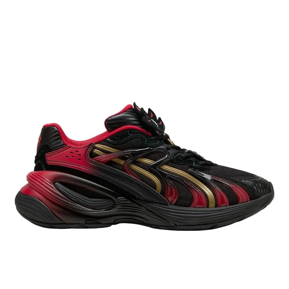 Inverse Shadow Lace Up Mens Black Red Sneakers Casual Shoes 40364601 by Puma