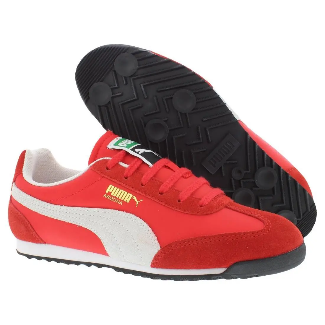 Puma shoes - For All Time Red/White/Gold, Main: Red 3