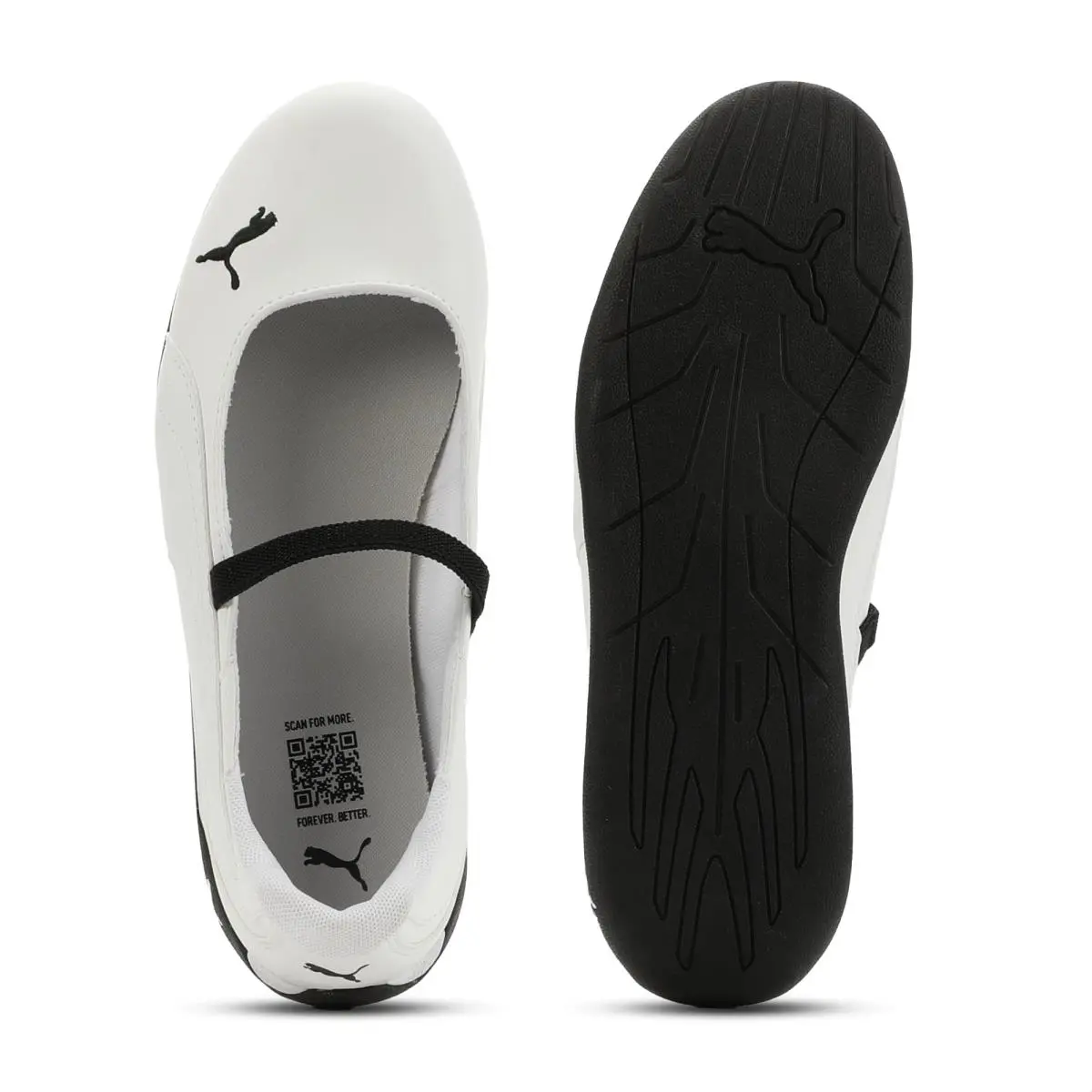 Puma shoes - 40959601 - 40959601 - white black 3