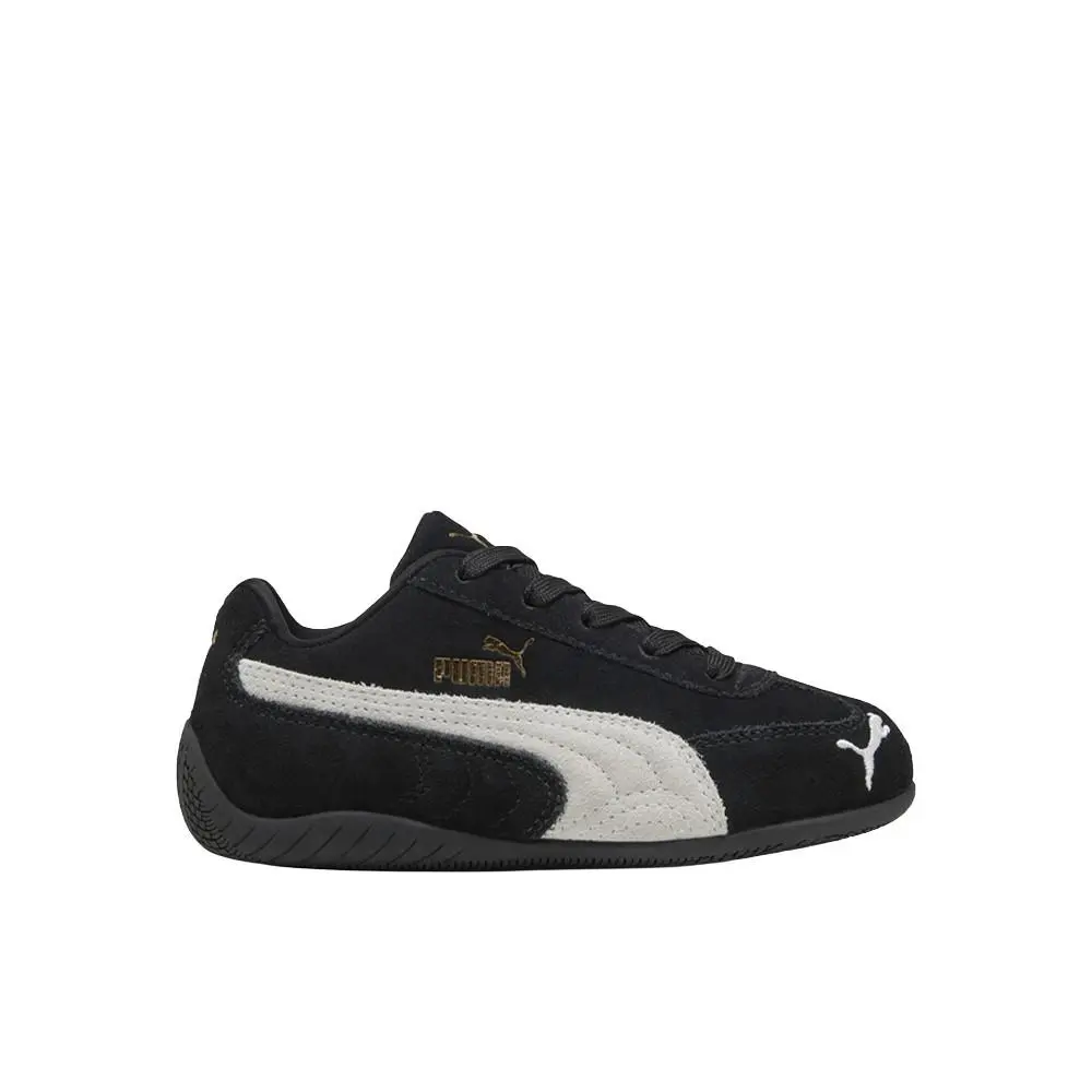 Puma Speedcat Og Lace Up Youth Boys Black Sneakers Casual Shoes 40169901 - Black
