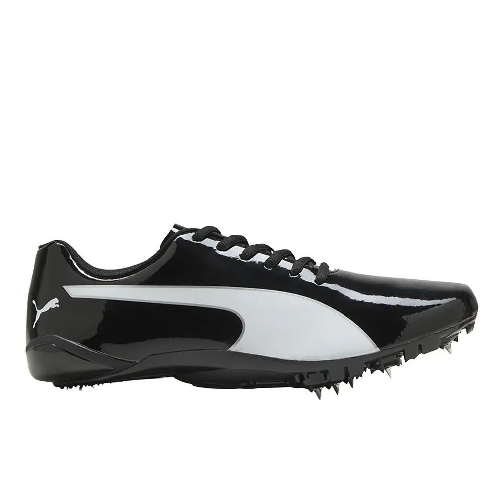 Evospeed Prep Sprint 3.5 Track Field Sprinting Spikes Mens Black Sneakers by Puma