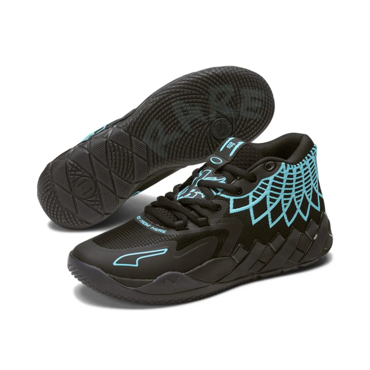 Puma shoes - Puma MB.01 Buzz City Lamelo Ball - 376443 13 - Black 8