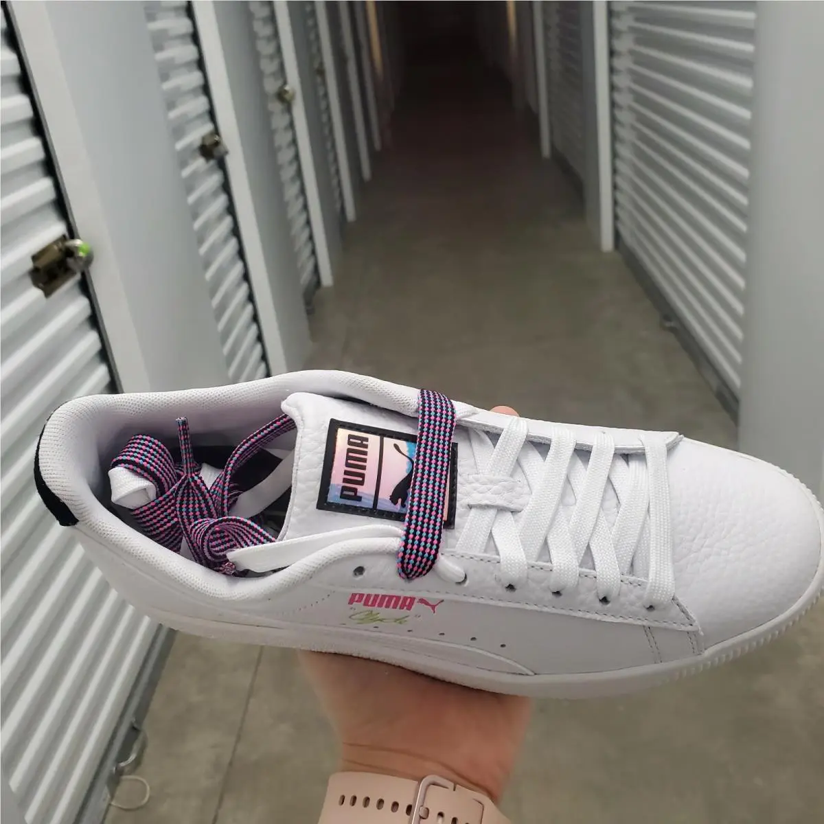 Puma shoes - PUMA Clyde - Clyde - 38196501 - White 8