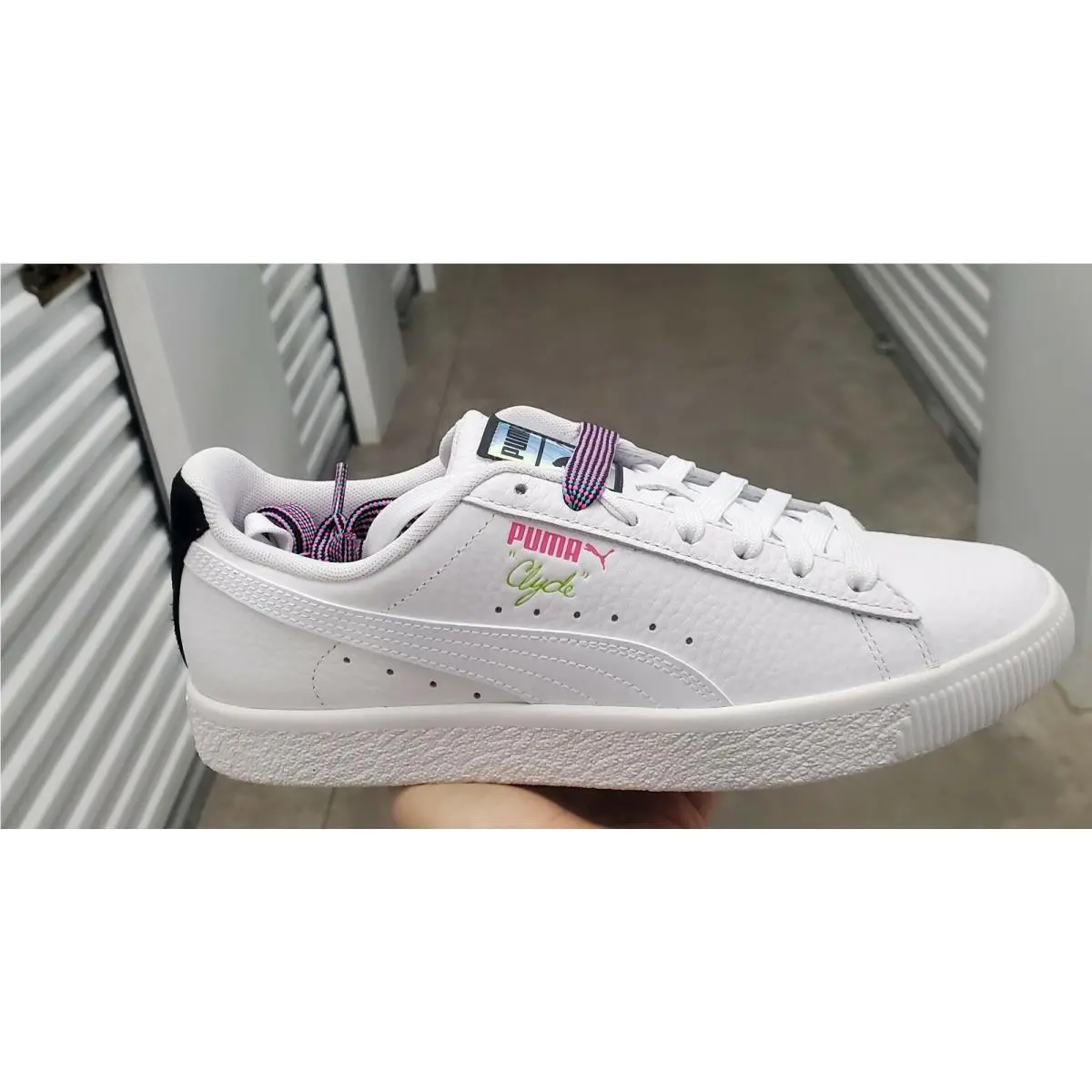 Puma shoes - PUMA Clyde - Clyde - 38196501 - White 4