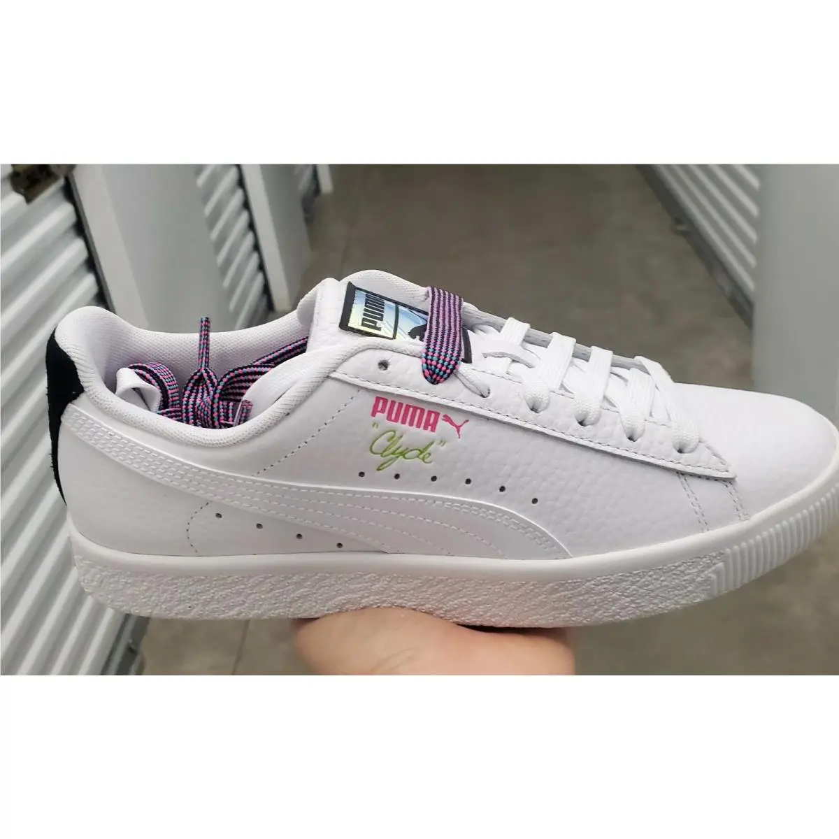 Puma shoes - PUMA Clyde - Clyde - 38196501 - White 12
