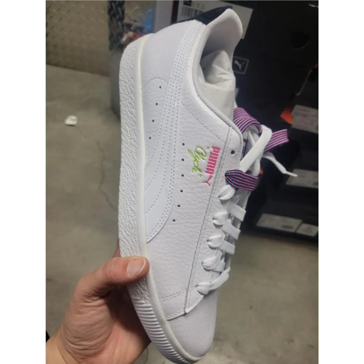 Puma shoes - PUMA Clyde - Clyde - 38196501 - White 24
