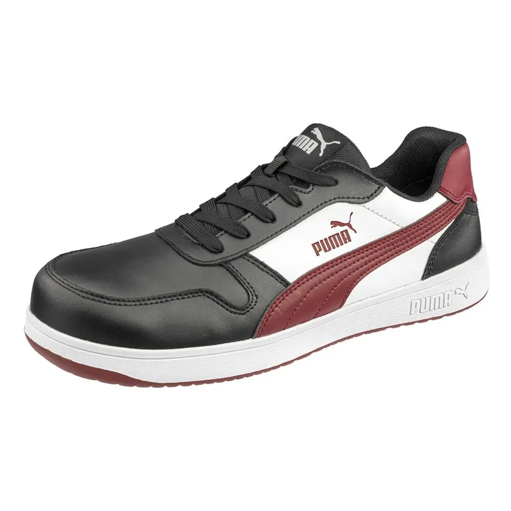 Puma shoes - PUMA Safety Frontcourt Low Electrical Composite Toe Work - 640205 - Black 0