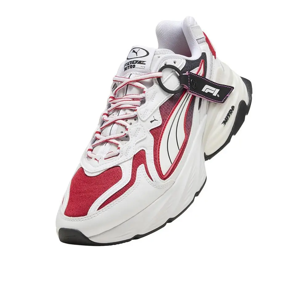 Puma shoes - PUMA F1 Fade Nitro Lace Up - 30941402 - White 4