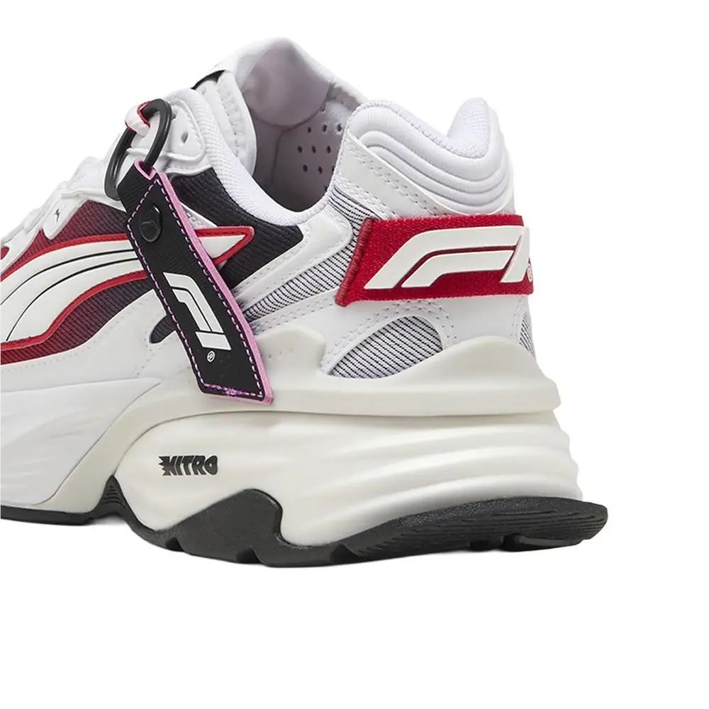 Puma shoes - PUMA F1 Fade Nitro Lace Up - 30941402 - White 5