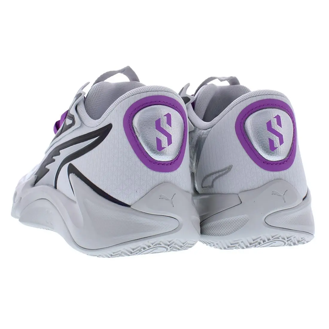 Puma shoes - Feather Gray/Wild Berry, Full: Feather Gray/Wild Berry 6
