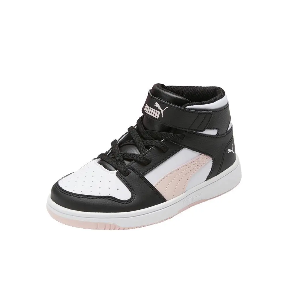 Puma shoes - PUMA Rebound Layup Sl V Slip On  Youth - 37048827 - Black, Pink 0