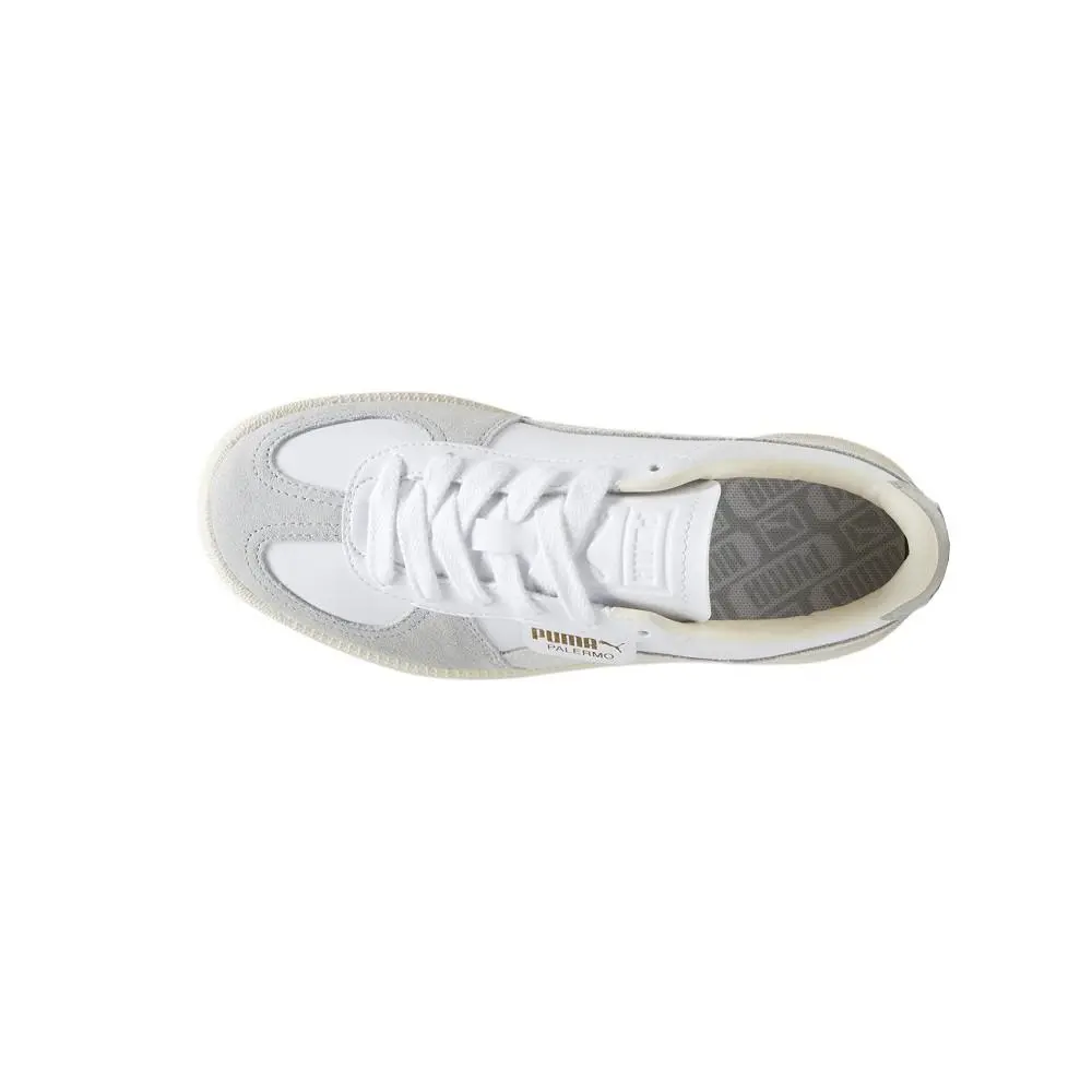 Puma shoes - PUMA Palermo Leather Lace Up  Youth - 39727502 - White 8