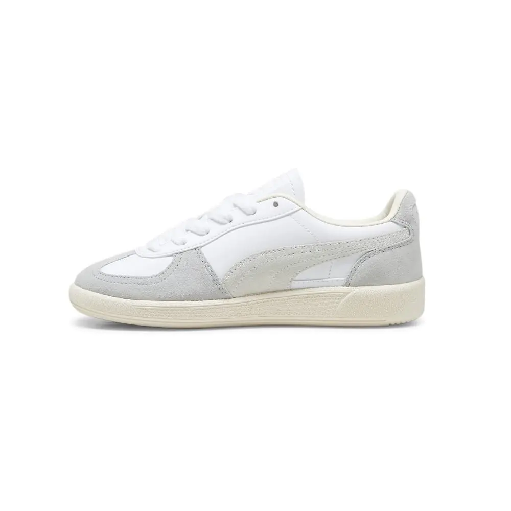 Puma shoes - PUMA Palermo Leather Lace Up  Youth - 39727502 - White 7