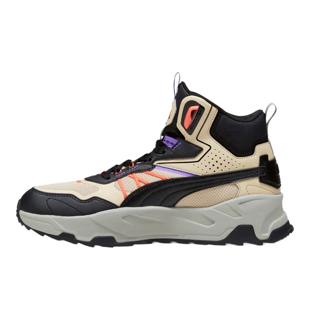 Puma shoes - PUMA Trinity Mid Hybrid Lace Up - 39232703 - Beige, Grey 1