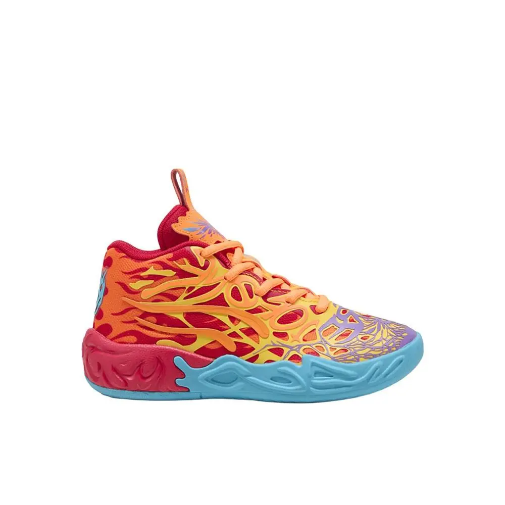 Puma X Lamelo Ball Mb.04 Phoenix Basketball Youth Boys Red Sneakers Athletic S - Red
