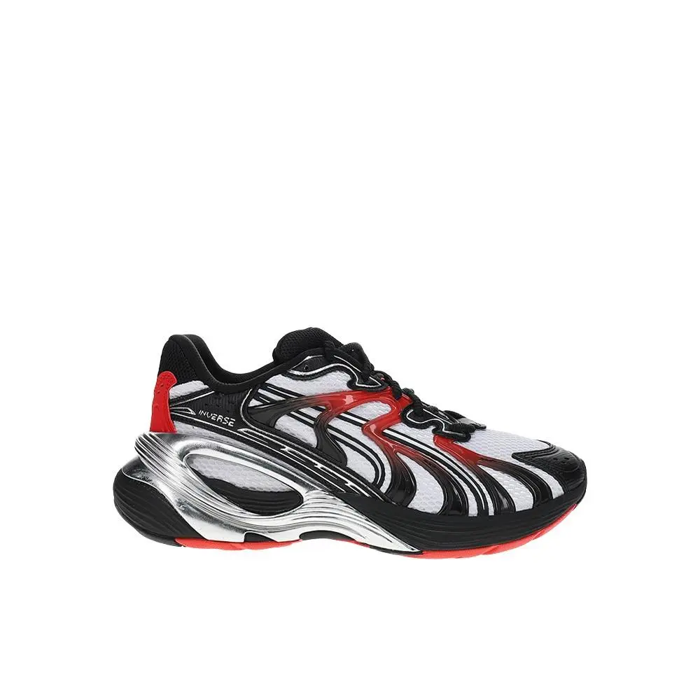 Puma Inverse Pumatechx Lace Up Youth Boys Black White Sneakers Casual Shoes 40