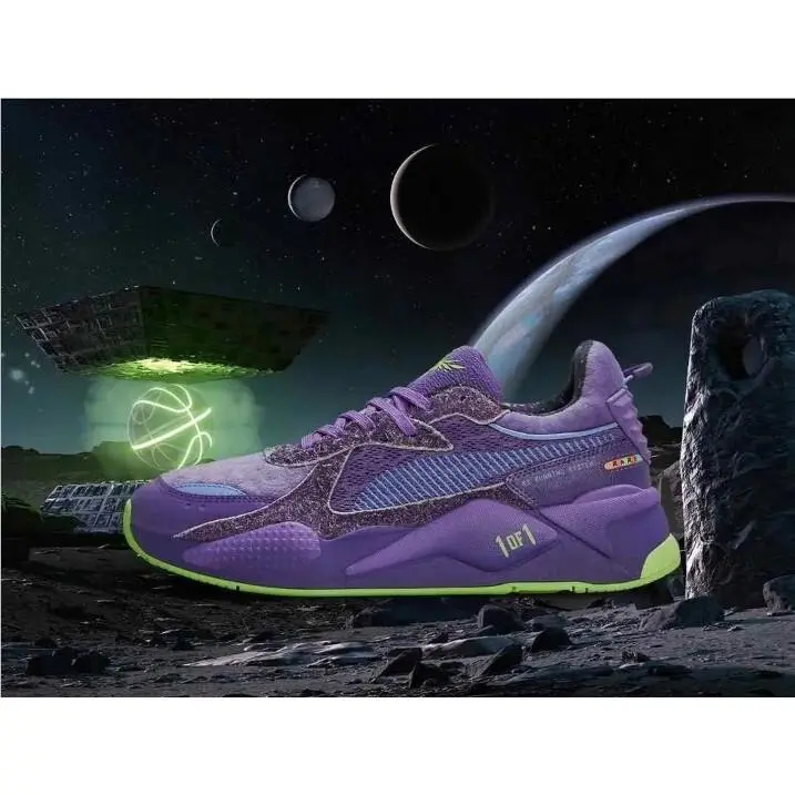Puma shoes - PUMA RS-X - 387764-01 - Purple 4