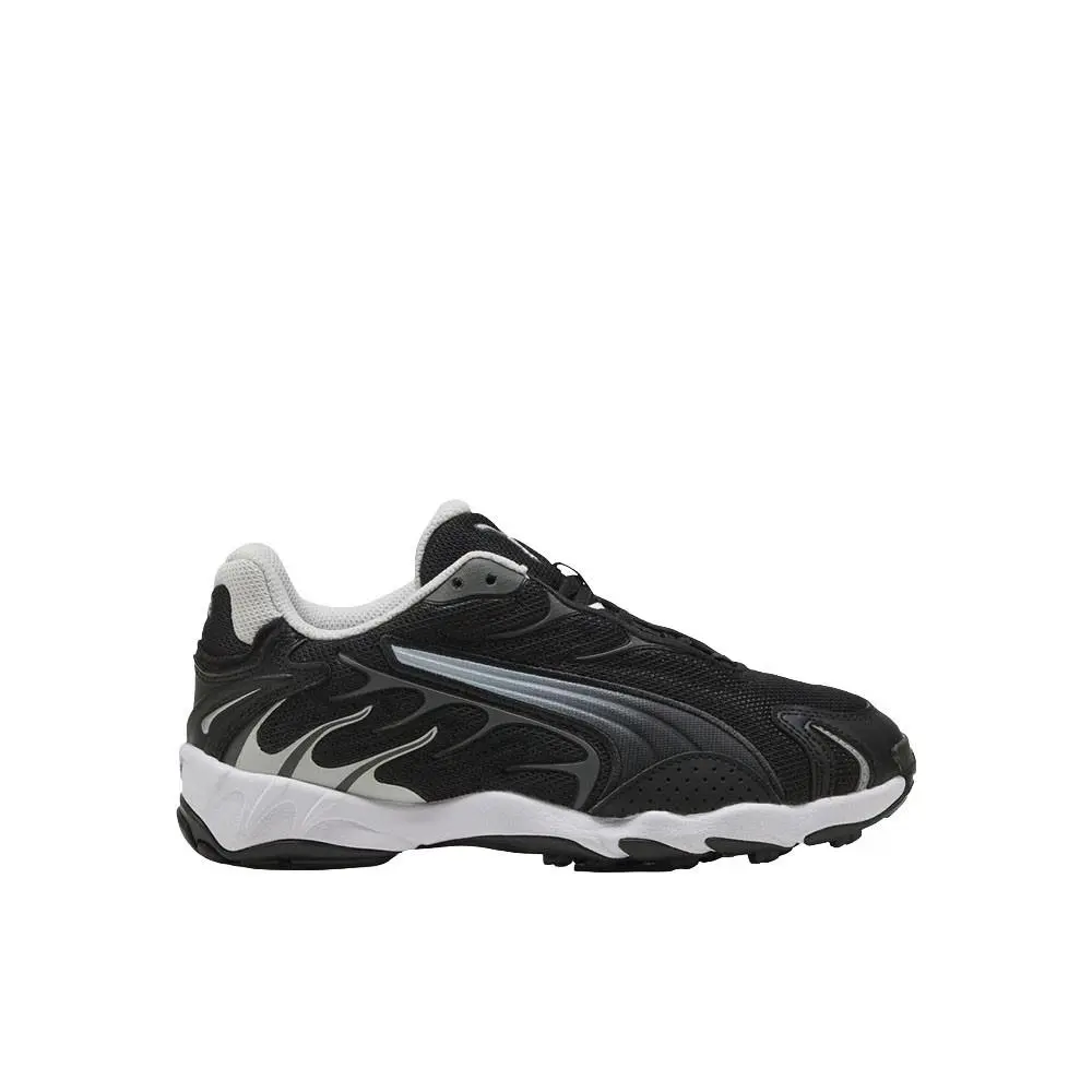 Inhale Core Lace Up Youth Boys Black Sneakers Casual Shoes 40195703 by Puma