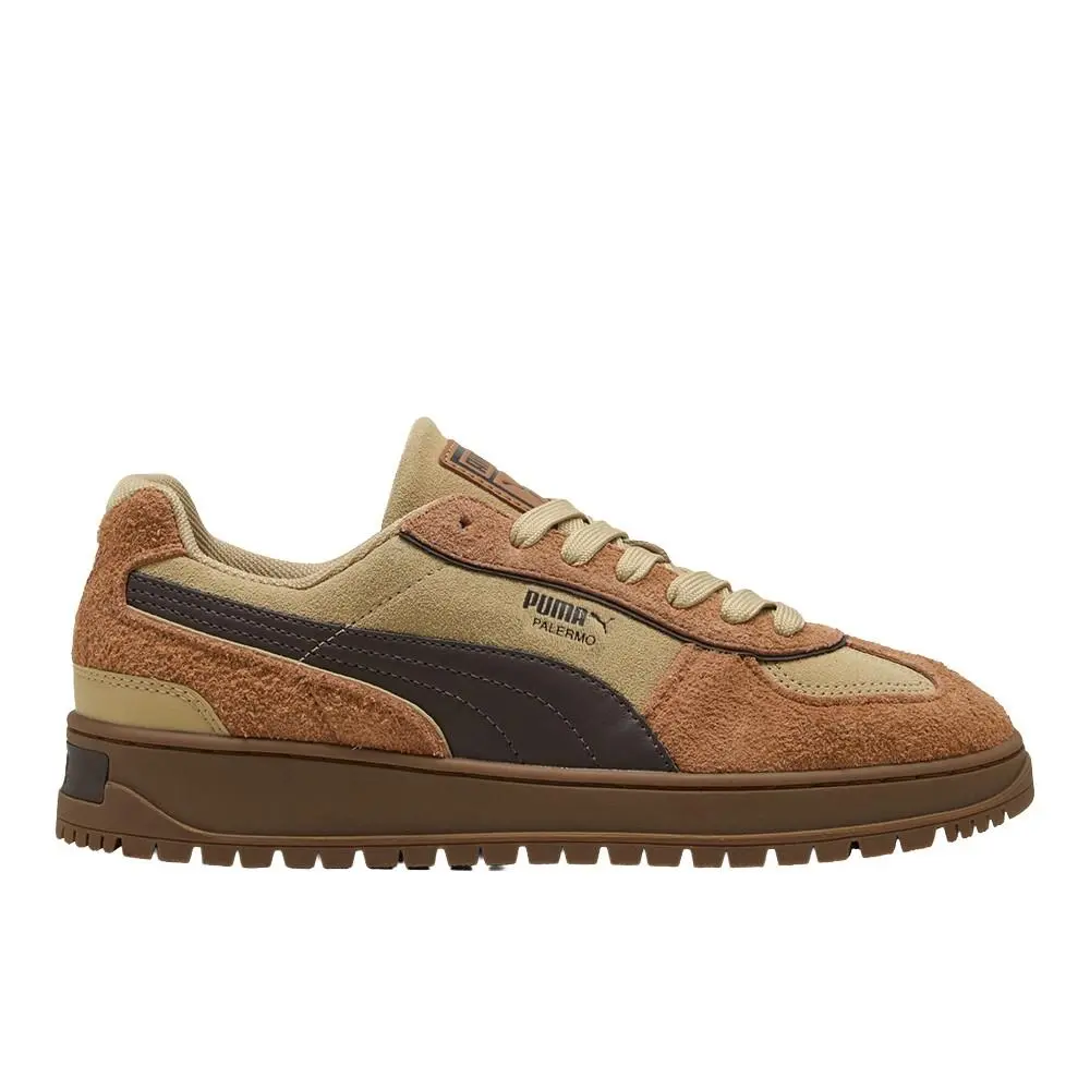 Puma Palermo Alpino Suede Lace Up Mens Brown Sneakers Casual Shoes 40291304