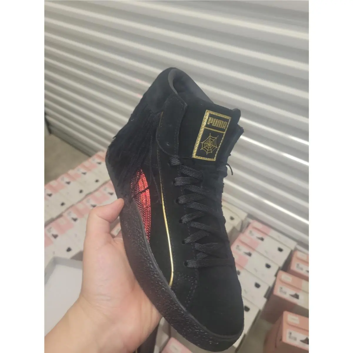 Puma shoes - Puma Olympia - Olympia - Gold 4