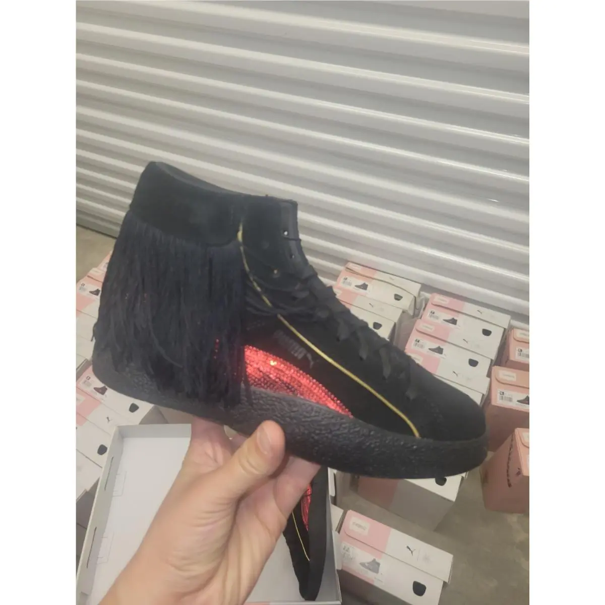 Puma shoes - Puma Olympia - Olympia - Gold 21