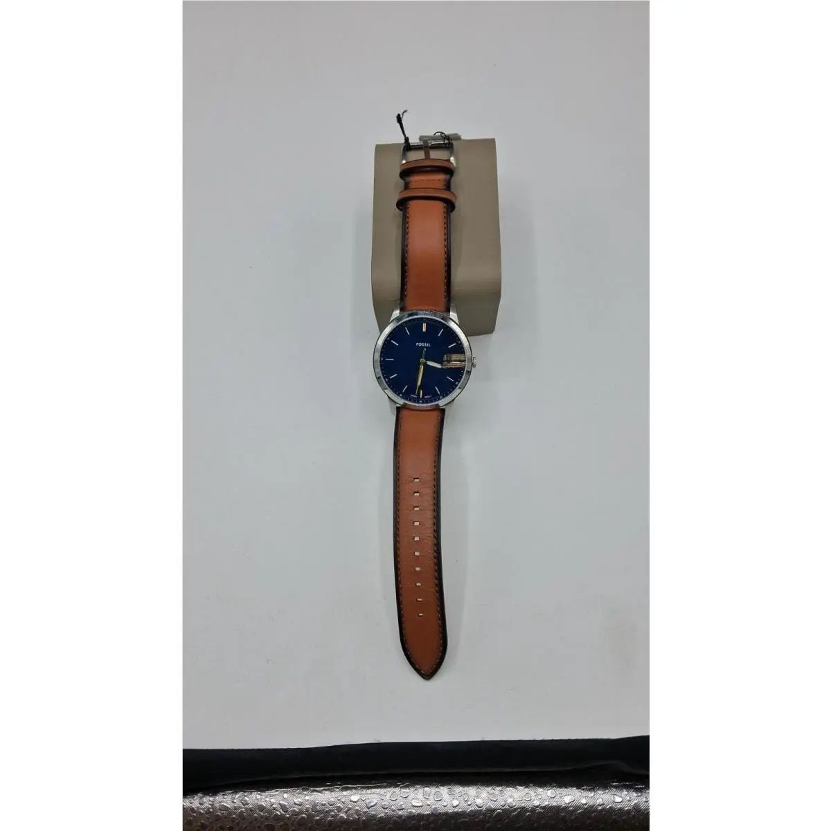 - Men`s Minimalist Quartz Stainless Steel Three-hand Watch 44mm/22mm by Fossil