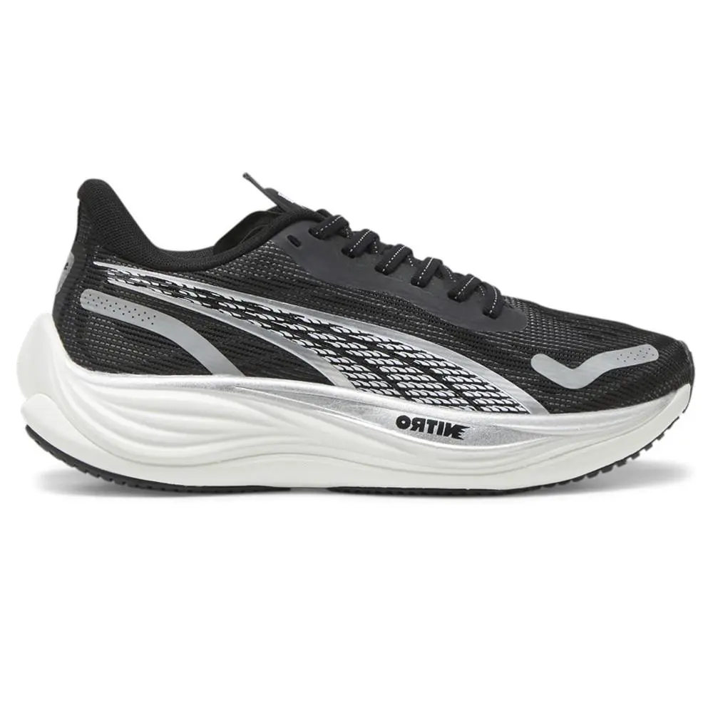 Puma Velocity Nitro 3 Running Womens Black Sneakers Athletic Shoes 37774901