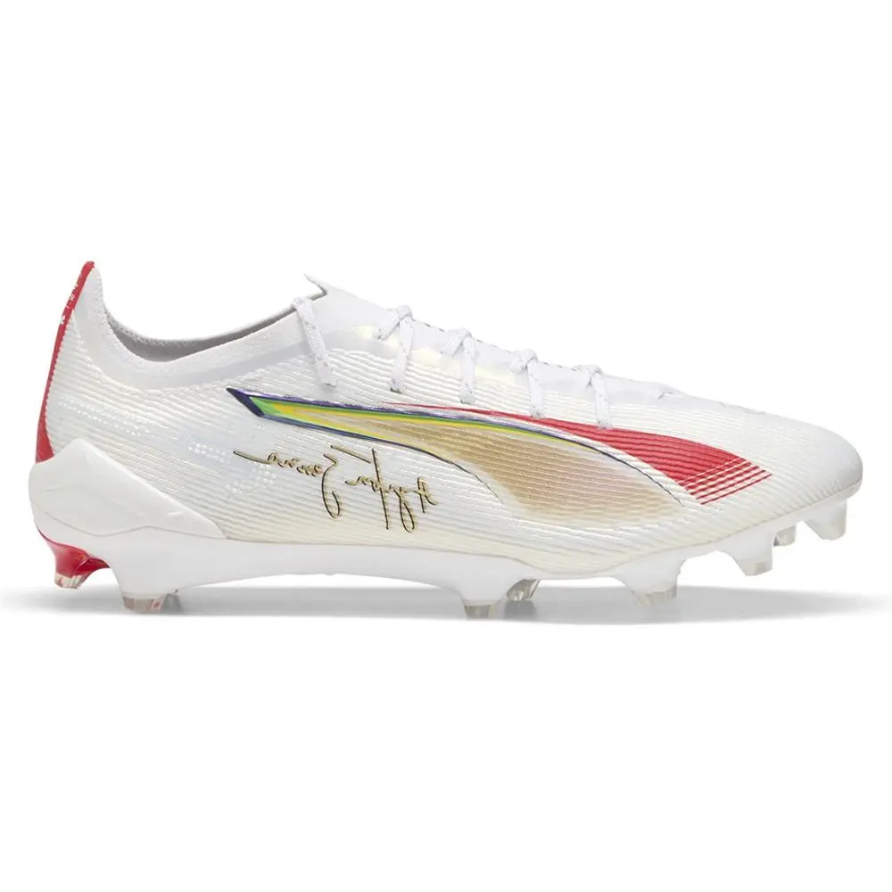 Puma Ultra 5 Ultimate Senna Firm Ground Soccer Cleats Mens White Sneakers Athlet