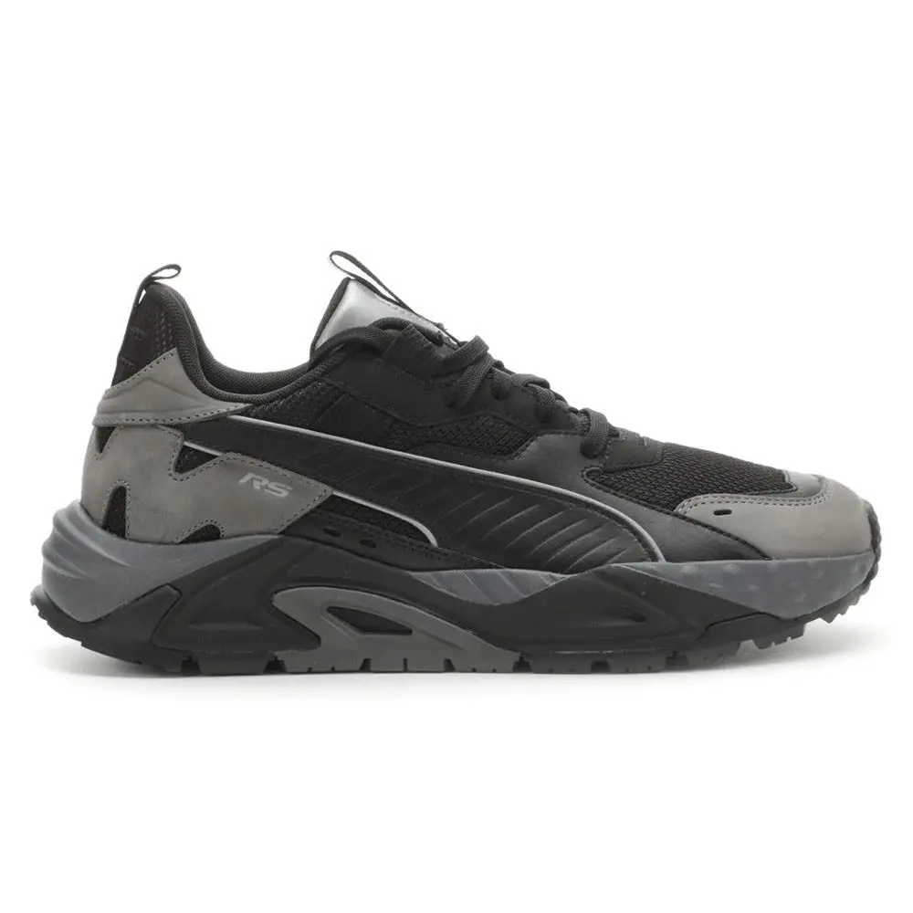 Puma shoes - PUMA RsTrck Slate Lace Up - 39157701 - Black 5