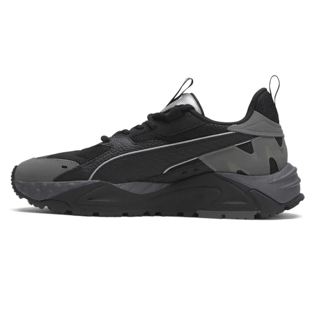 Puma shoes - PUMA RsTrck Slate Lace Up - 39157701 - Black 7