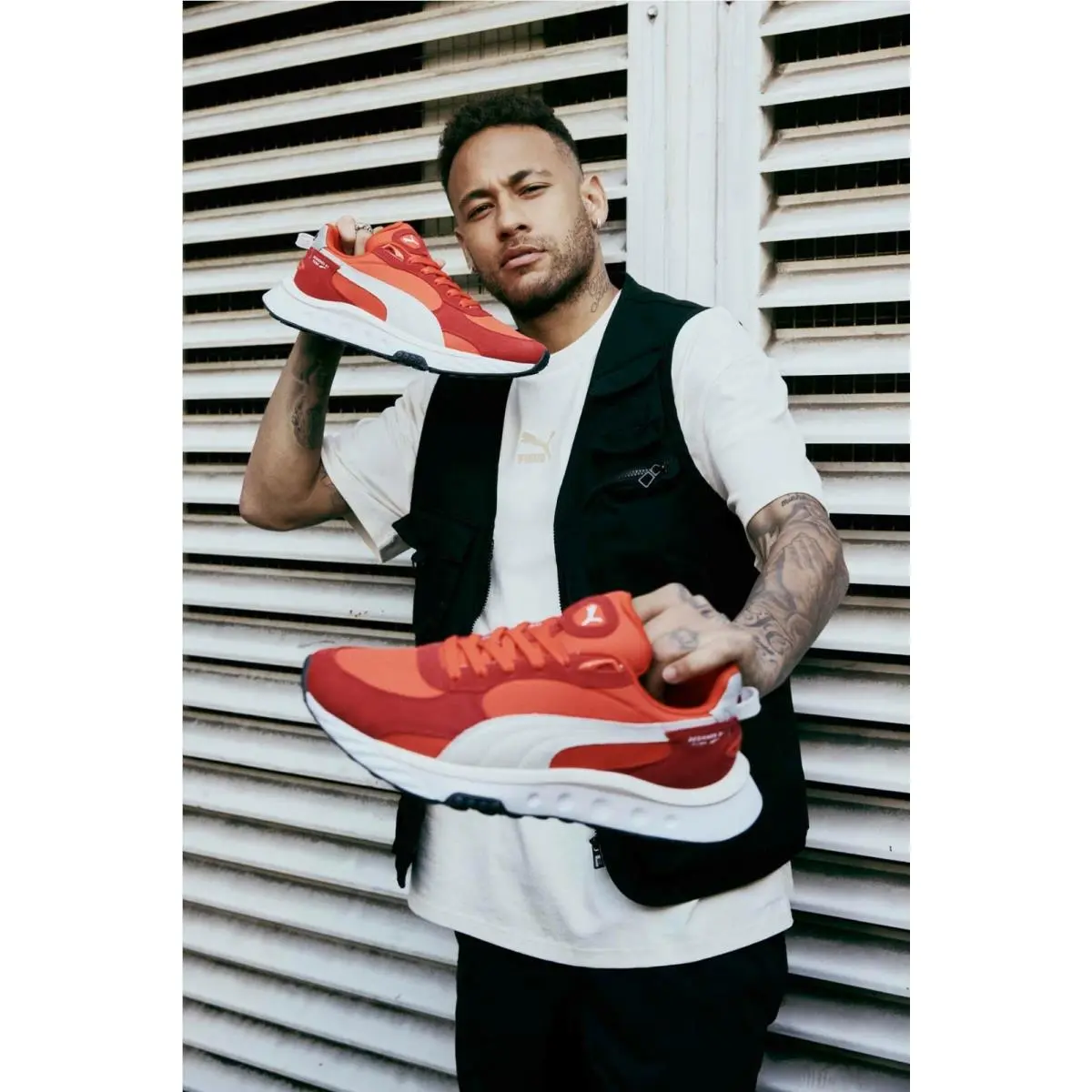 Puma shoes - PUMA WILD RIDER PICKUP URBAN - Red 5