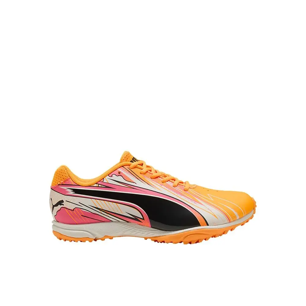 Evospeed Haraka Sparked Spikeless Track Field Youth Boys Orange Sneakers by Puma