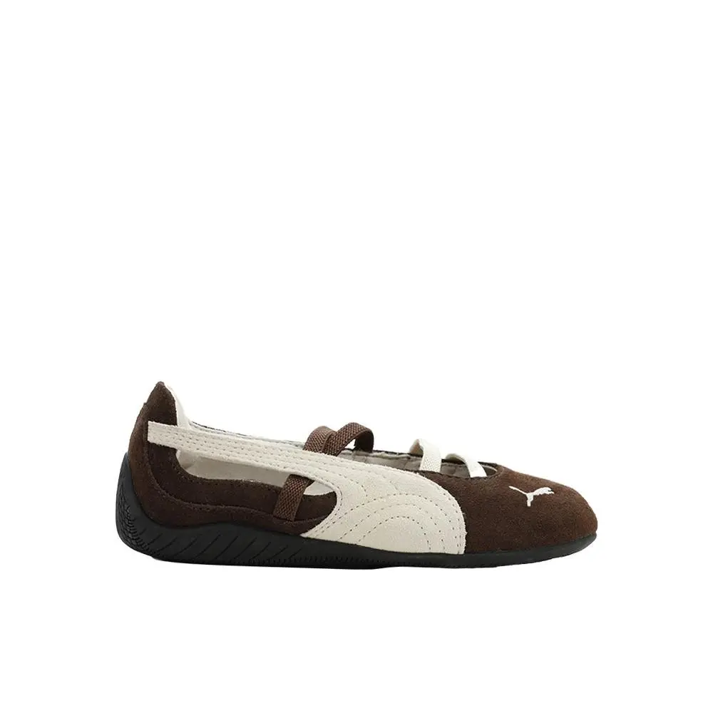 Puma Speedcat Ballet Youth Girls Brown Sneakers Casual Shoes 40688404
