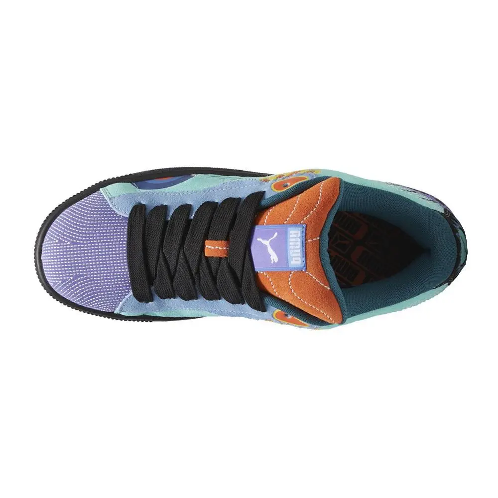 Puma shoes - PUMA Suede Xl Ddlm Lace Up - 39840901 - Blue, Purple 2