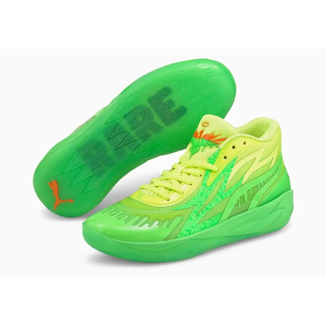 Puma shoes - Puma Lamelo Ball MB.02 - Lamelo Ball - 377584-01 - Green 1