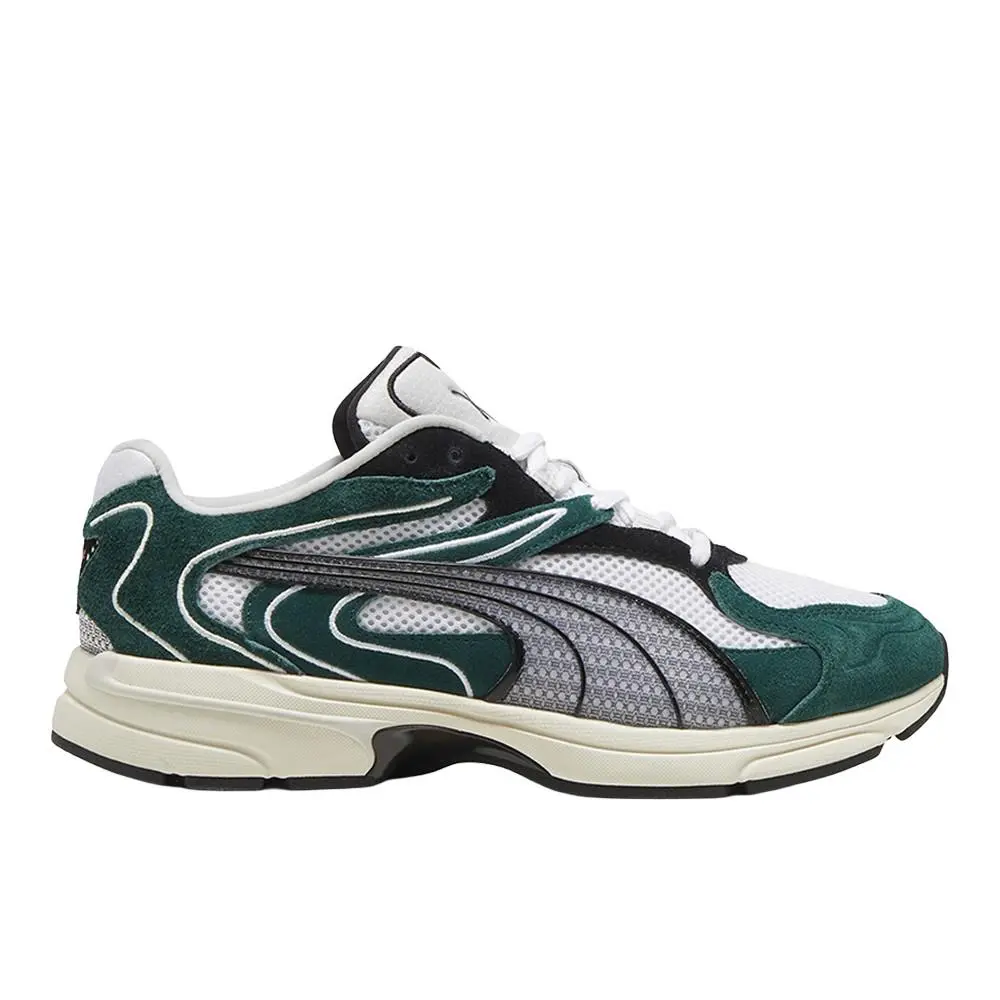 Extos Collector Lace Up Mens White Sneakers Casual Shoes 39810901 by Puma