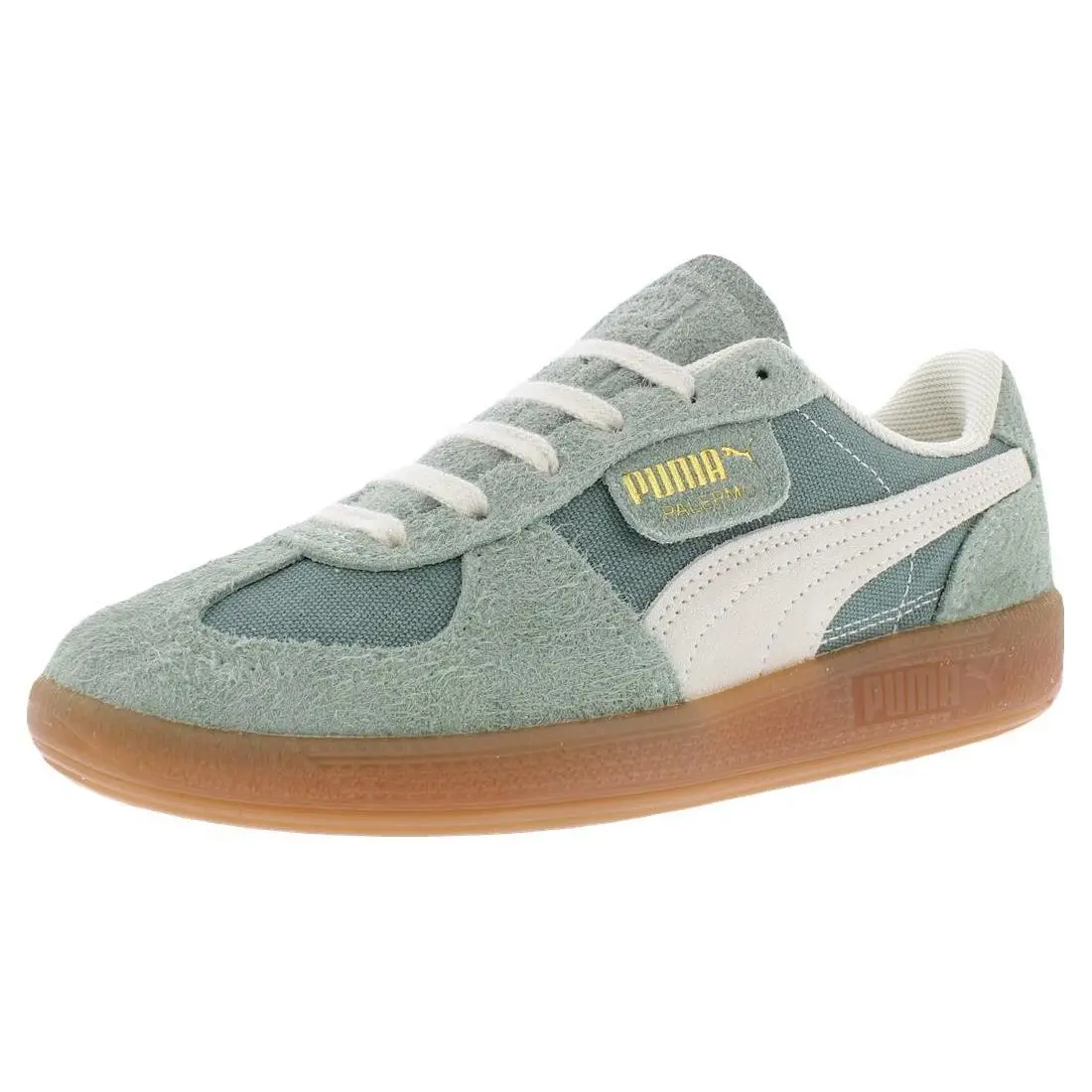 Puma shoes - Green Moon/Alpine Snow, Main: Green 4