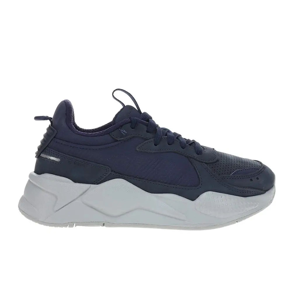 Puma Rsx Midnite Haze Lace Up Mens Blue Sneakers Casual Shoes 38914901