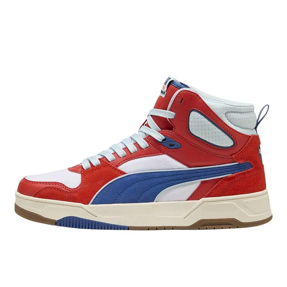 Puma shoes - PUMA Rebound Break Mid Retro Run Lace Up - 40251701 - Red 1