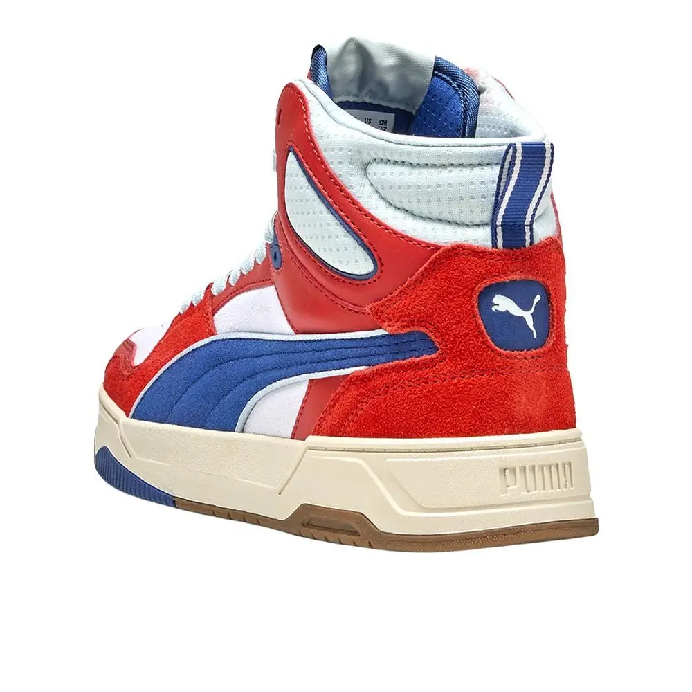 Puma shoes - PUMA Rebound Break Mid Retro Run Lace Up - 40251701 - Red 5